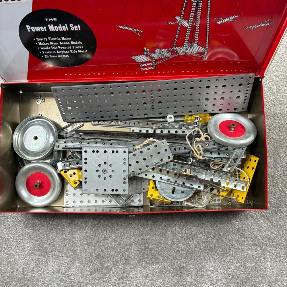Vintage Gilbert American Science Series Erector Set No. 10023 -‎ Power Model
